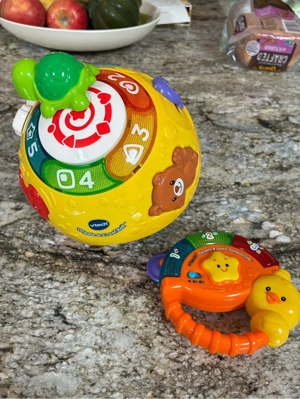 VTech Bundle Move & Crawl Ball and Twinkle Tambourine